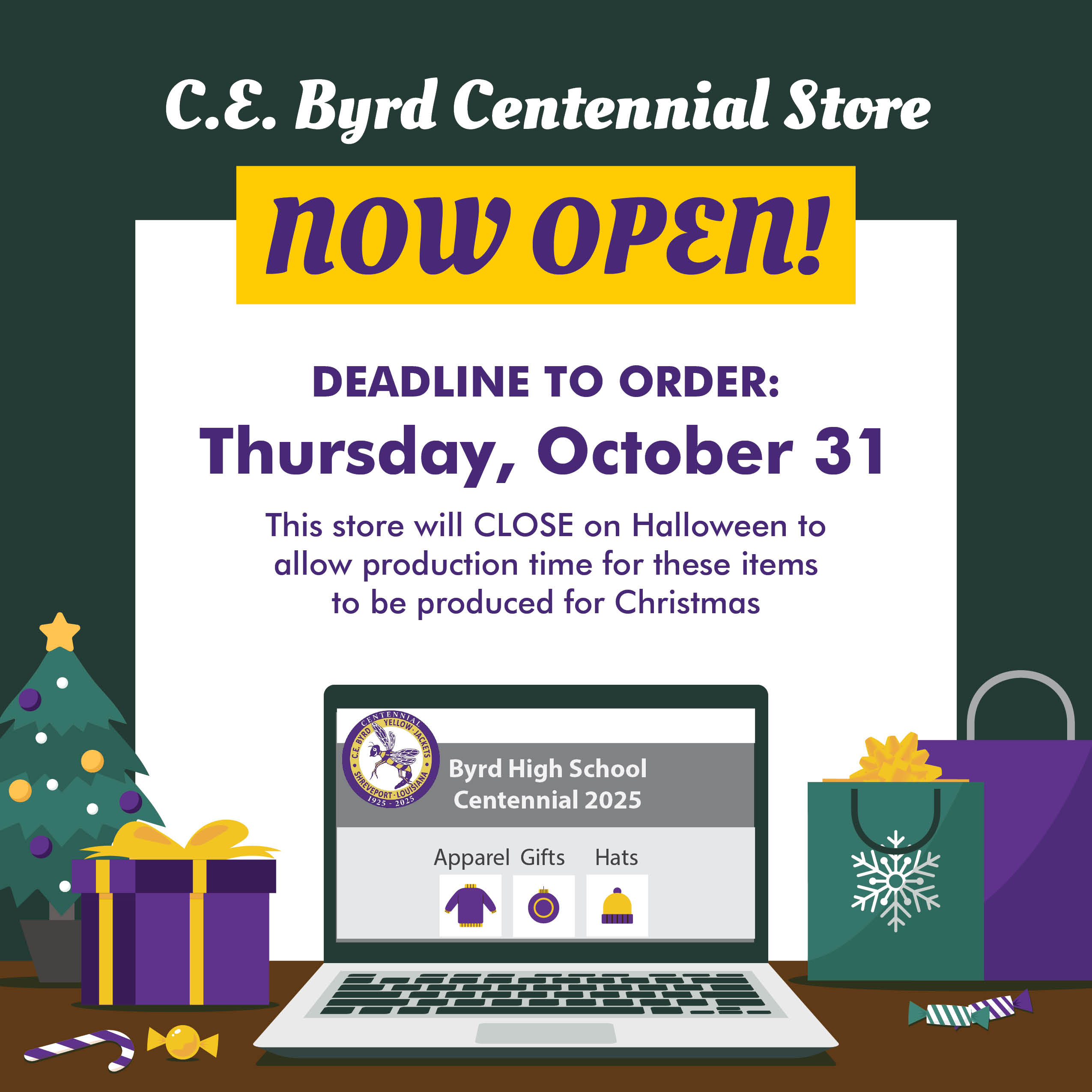 Featured image for “Centennial Shop is Now Open!”