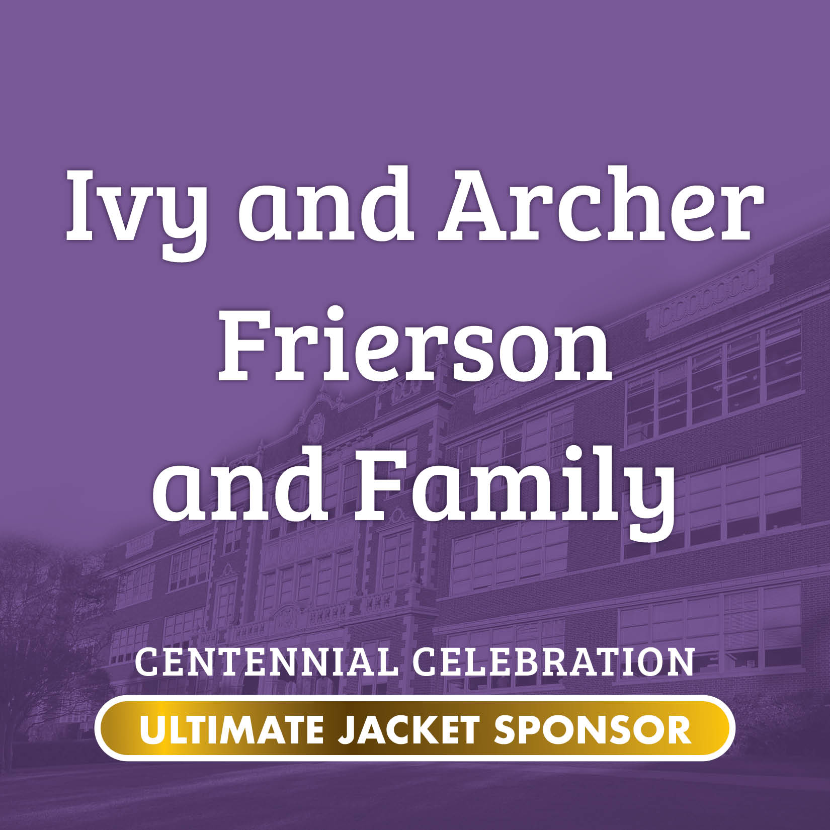 Featured image for “Ivy and Archer Frierson and Family”