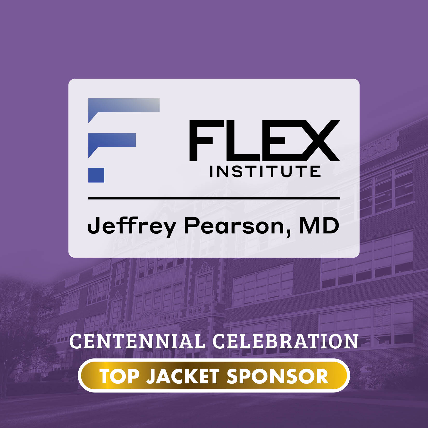 Featured image for “Flex Institute, Jeffrey Pearson, MD”